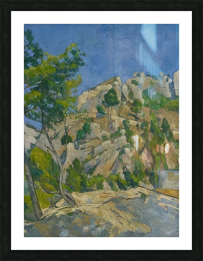 Paul Cézanne 7 Picture Frame print