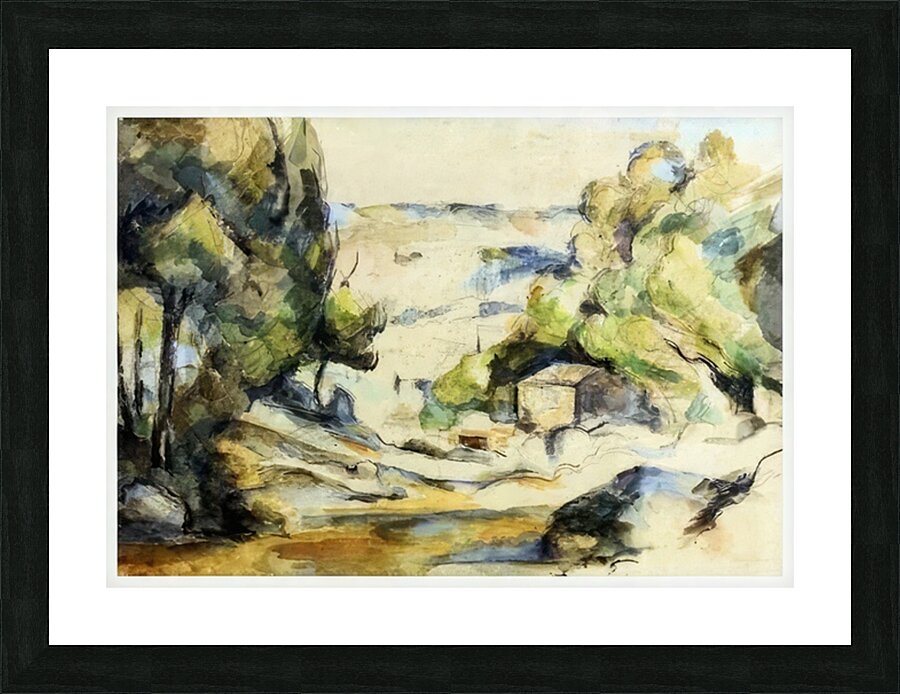 Paul Cézanne 9 Picture Frame print