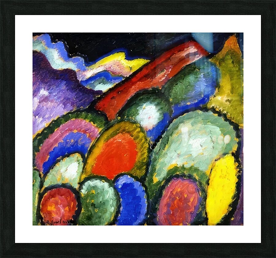 Alexej von Jawlensky 13 Picture Frame print