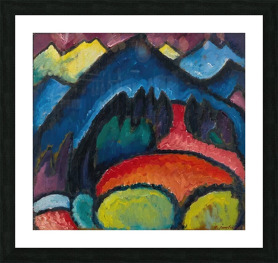 Alexej von Jawlensky 32 Picture Frame print