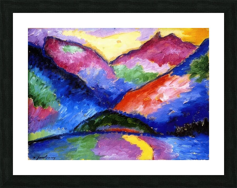 Alexej von Jawlensky 39 Picture Frame print