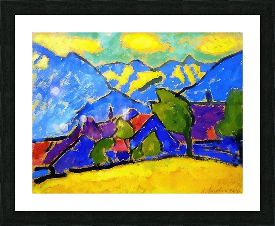 Alexej von Jawlensky 1 Picture Frame print