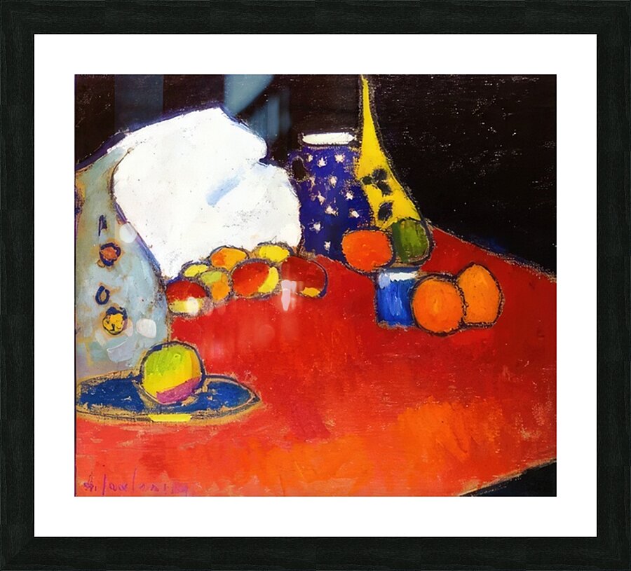Alexej von Jawlensky 3 Picture Frame print