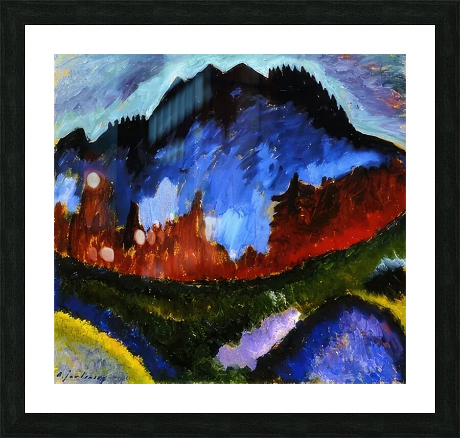 Alexej von Jawlensky 7 Picture Frame print