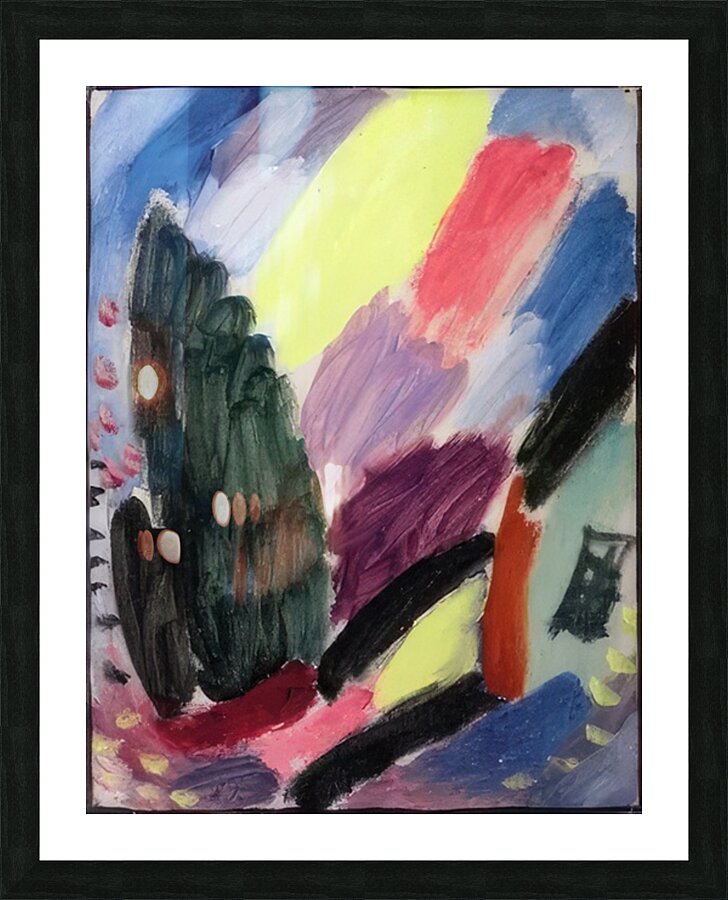 Alexej von Jawlensky 9 Picture Frame print