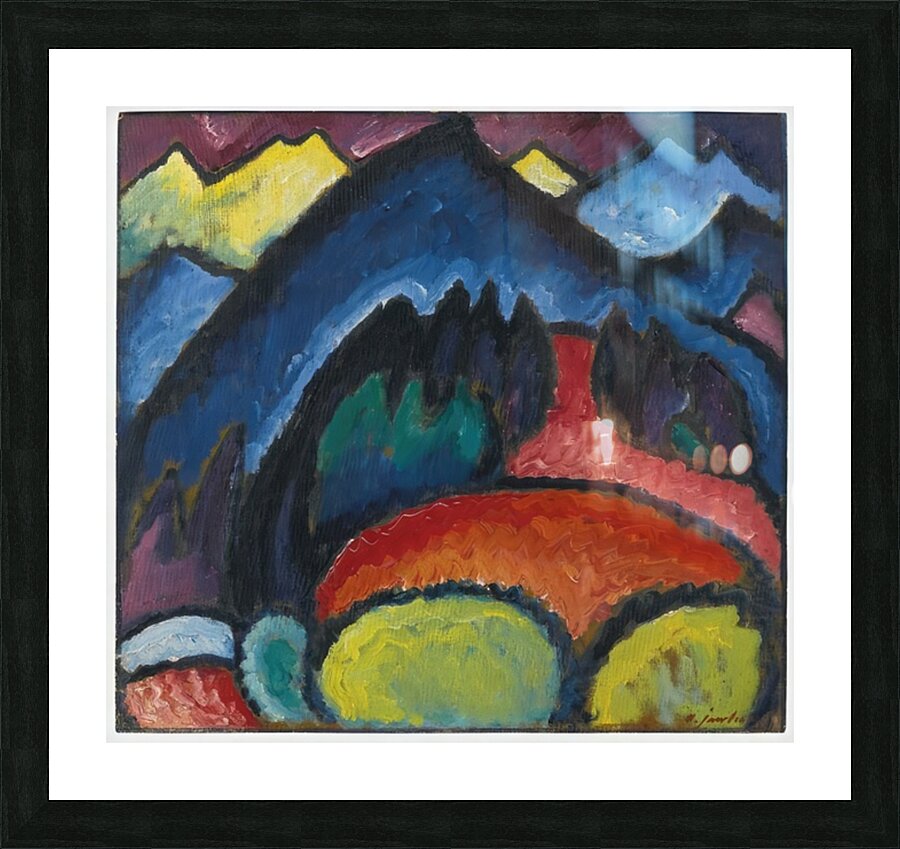Alexej von Jawlensky 36 Picture Frame print