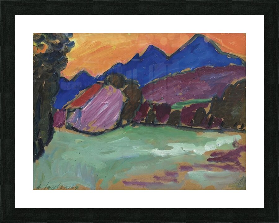 Alexej von Jawlensky 40 Picture Frame print