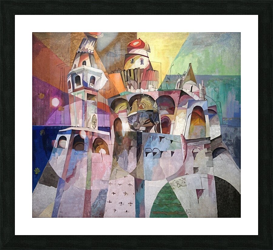 Aristarkh Lentulov 9 Picture Frame print