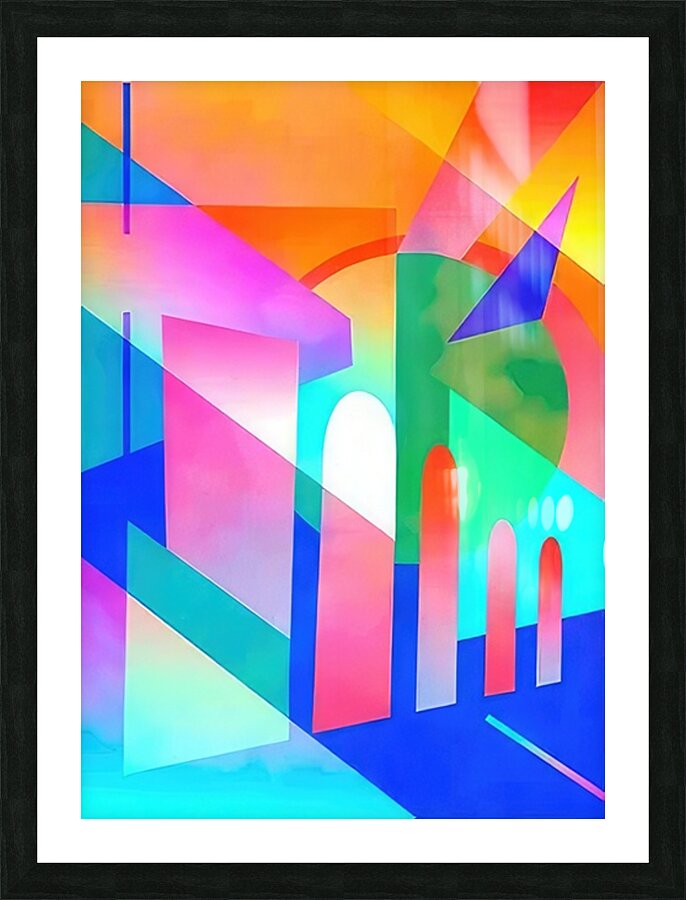 Aristarkh Lentulov 3 Picture Frame print