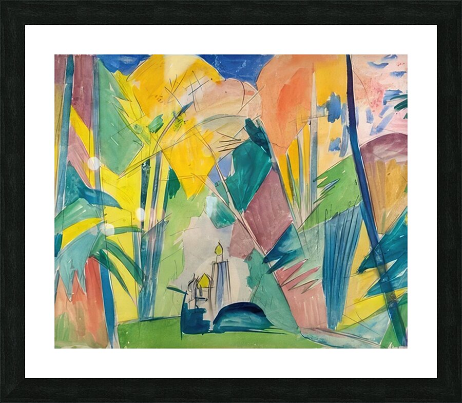 Aristarkh Lentulov 14 Picture Frame print