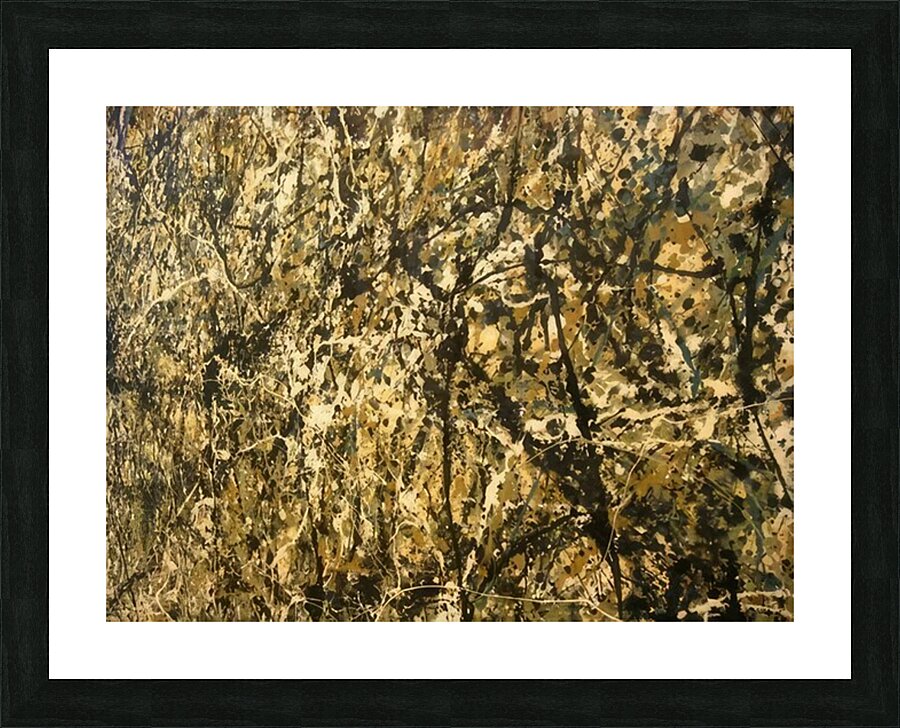 Jackson Pollock 7 Picture Frame print