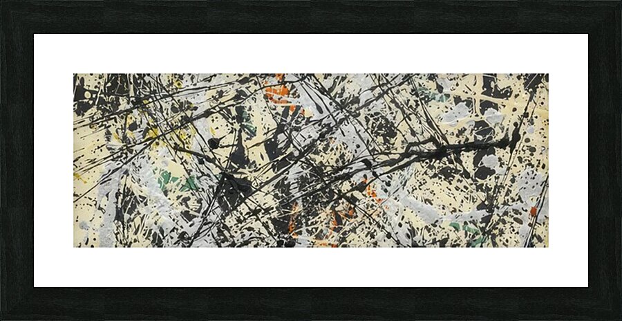 Jackson Pollock 20 Picture Frame print