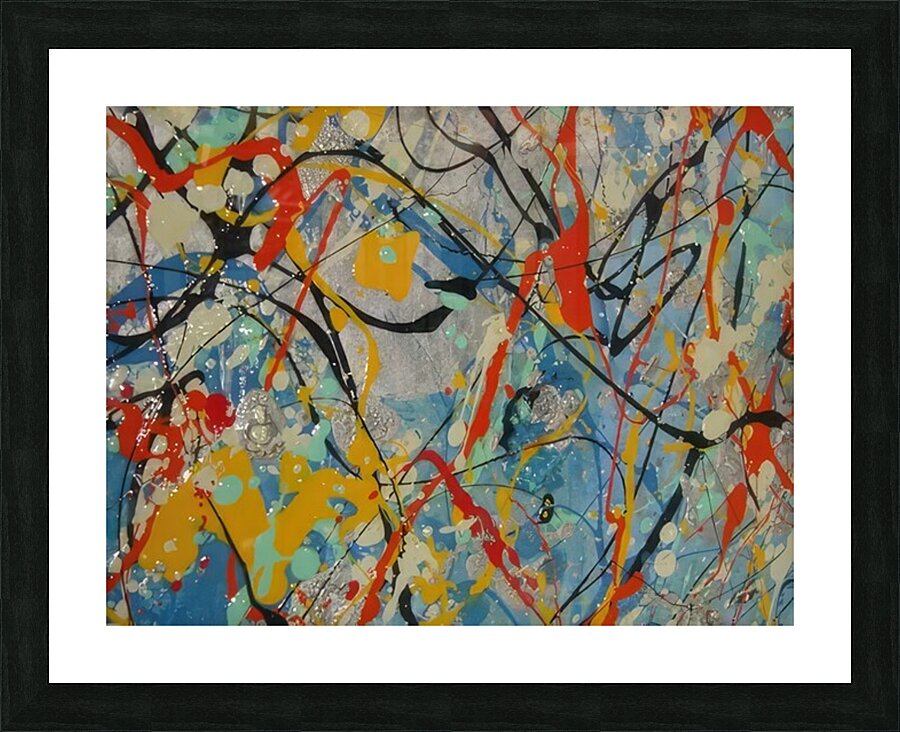 Jackson Pollock 21 Picture Frame print