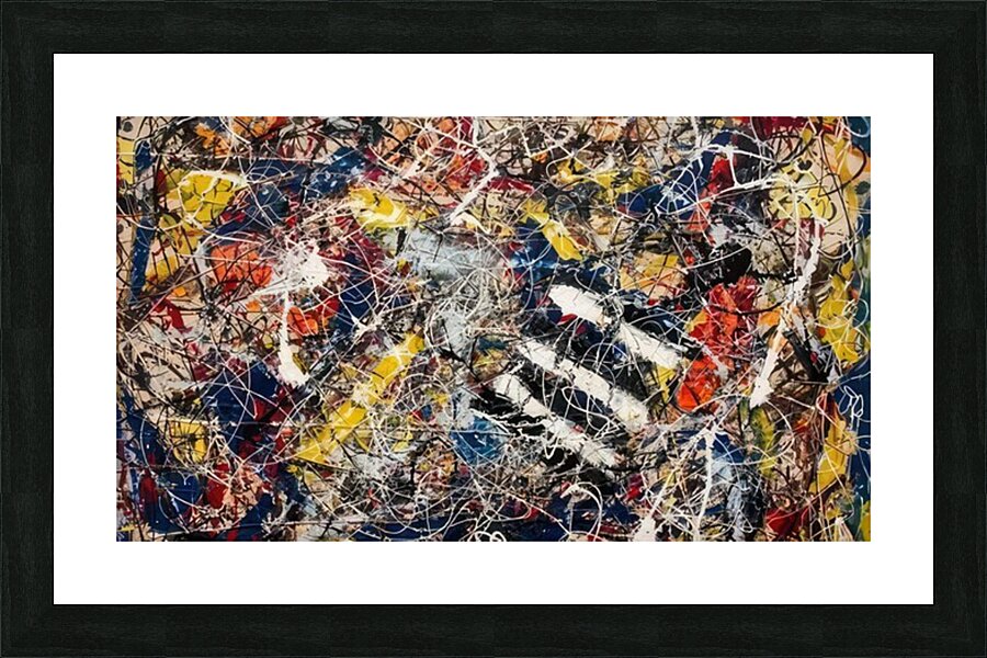 Jackson Pollock 22 Picture Frame print