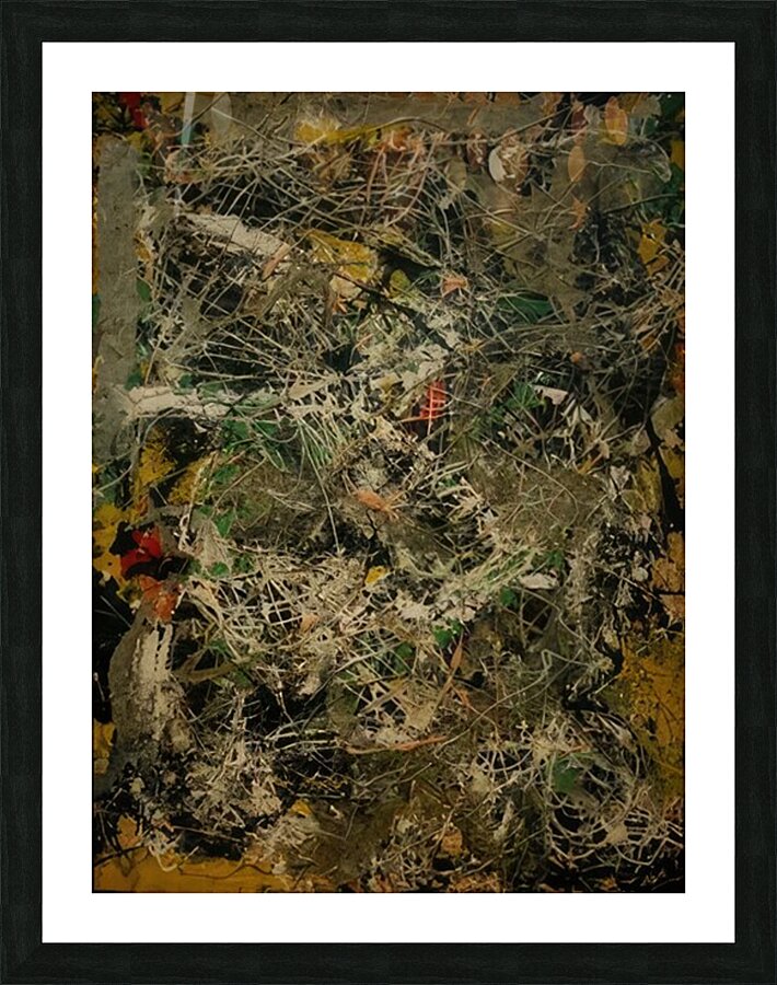 Jackson Pollock 27 Picture Frame print