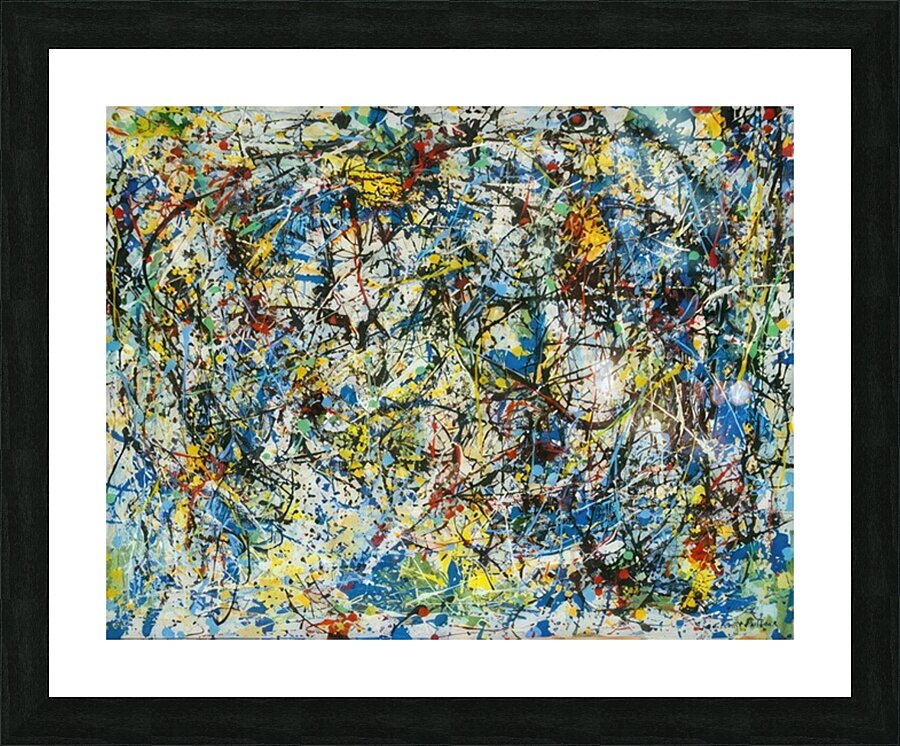 Jackson Pollock 29 Picture Frame print