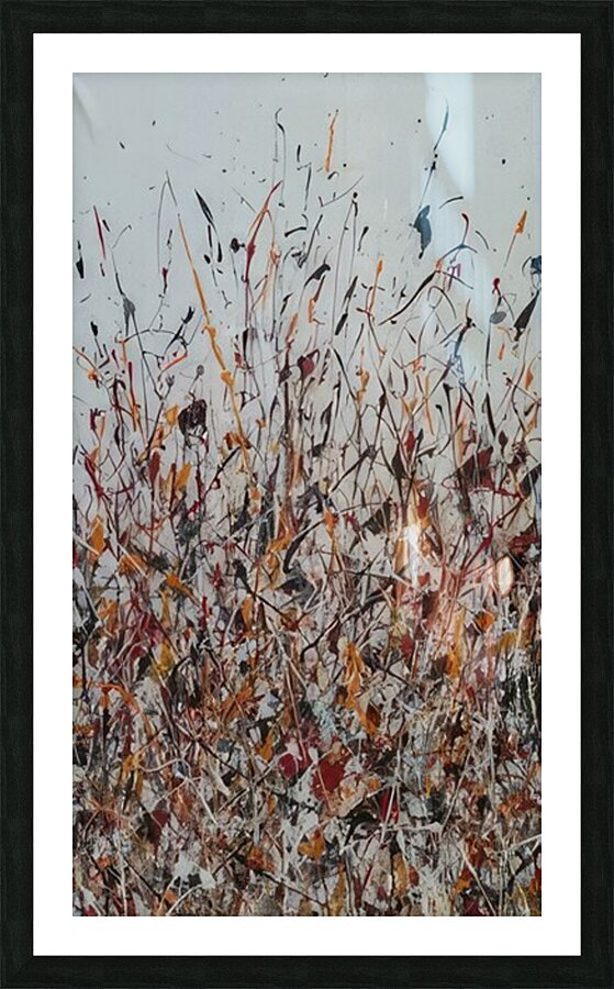 Jackson Pollock 30 Picture Frame print