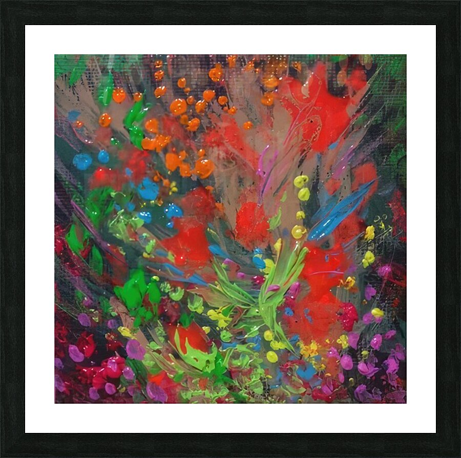 Jackson Pollock 35 Picture Frame print