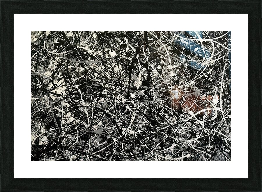 Jackson Pollock 36 Picture Frame print