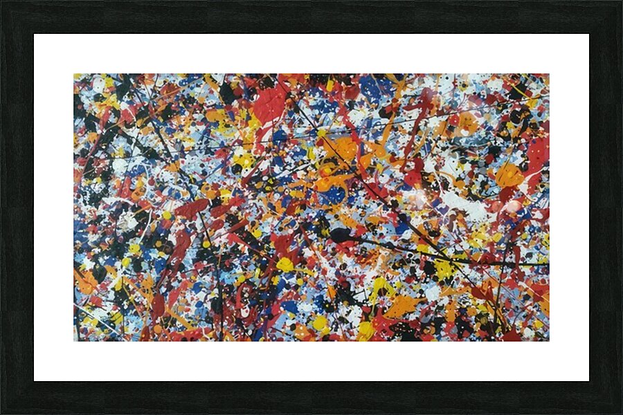 Jackson Pollock 38 Picture Frame print