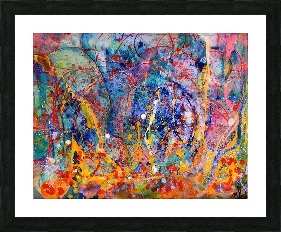 Jackson Pollock 1 Picture Frame print