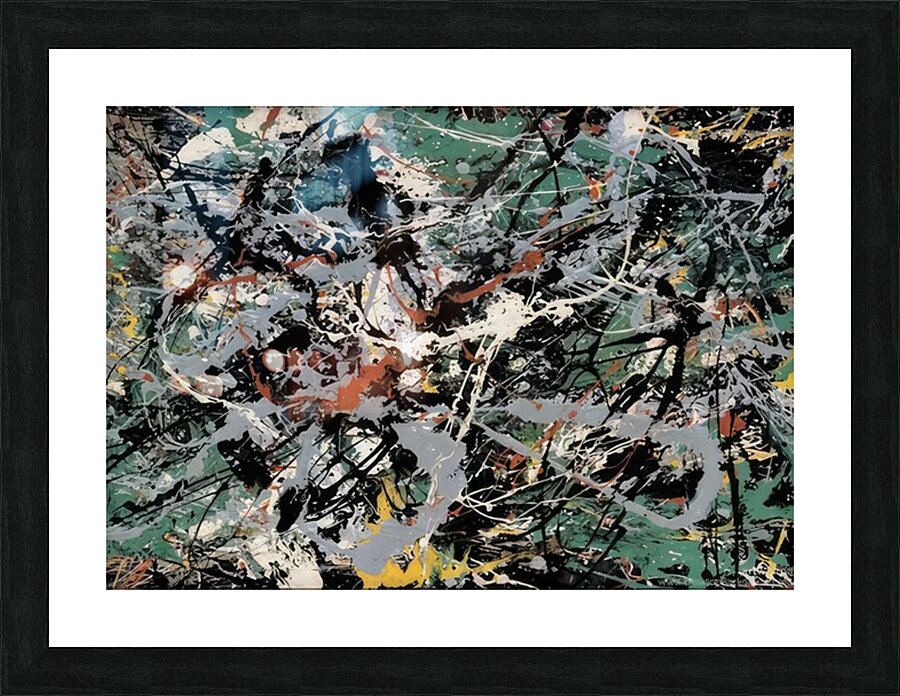 Jackson Pollock 7 Picture Frame print