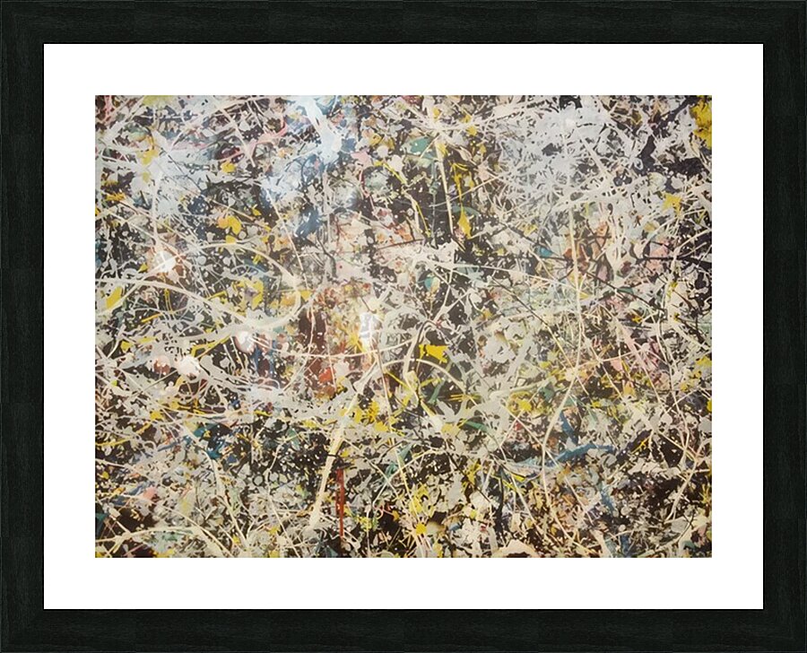 Jackson Pollock 13 Picture Frame print