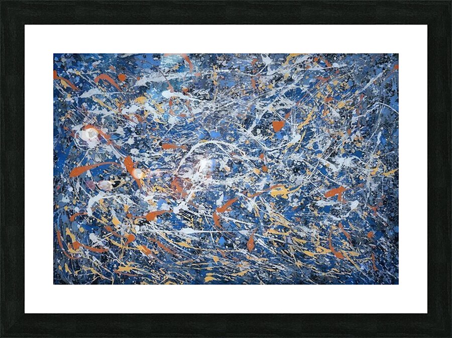 Jackson Pollock 22 Picture Frame print