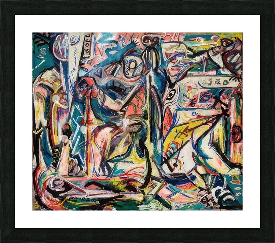 Jackson Pollock 29 Picture Frame print
