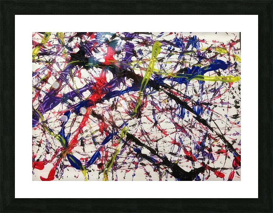 Jackson Pollock 37 Picture Frame print