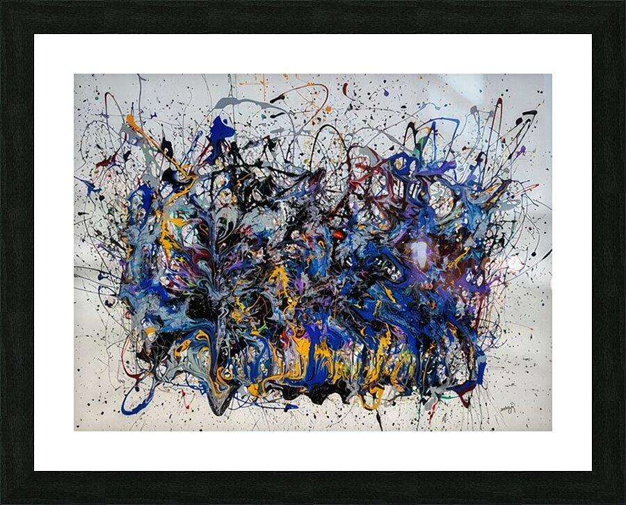 Jackson Pollock 38 Picture Frame print