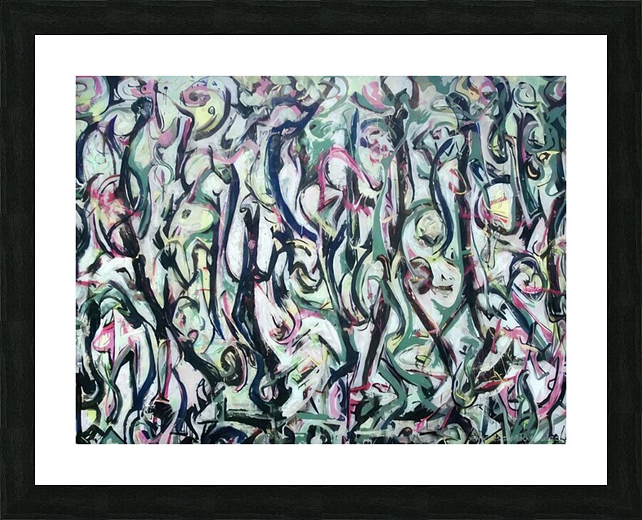 Jackson Pollock 42 Picture Frame print