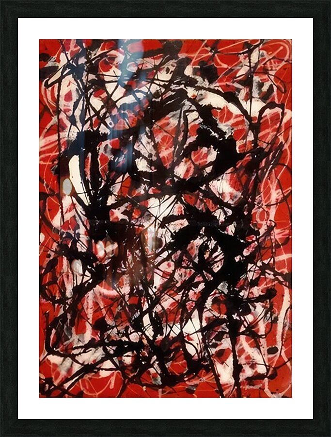 Jackson Pollock 44 Picture Frame print