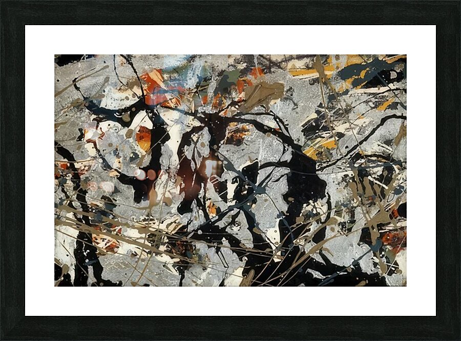 Jackson Pollock 6 Picture Frame print