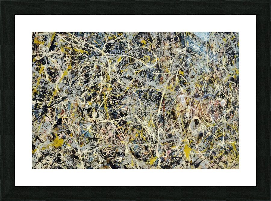 Jackson Pollock 15 Picture Frame print