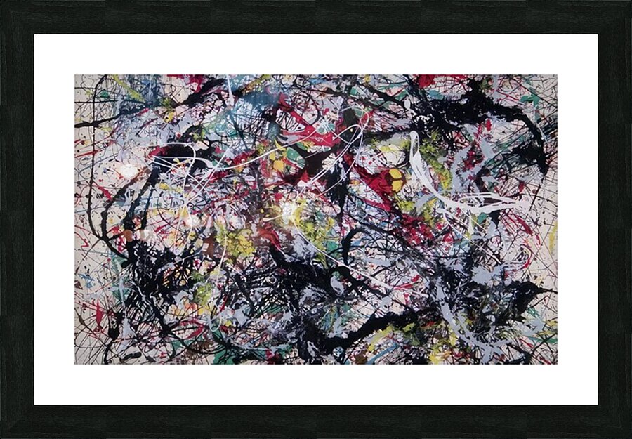 Jackson Pollock 22 Picture Frame print