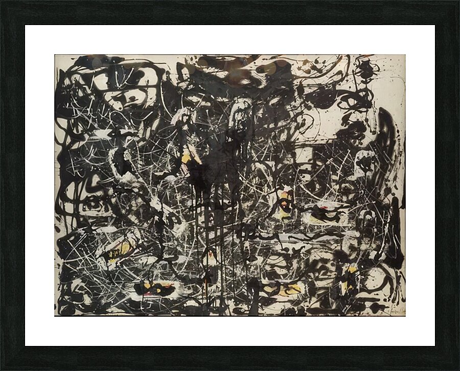 Jackson Pollock 23 Picture Frame print
