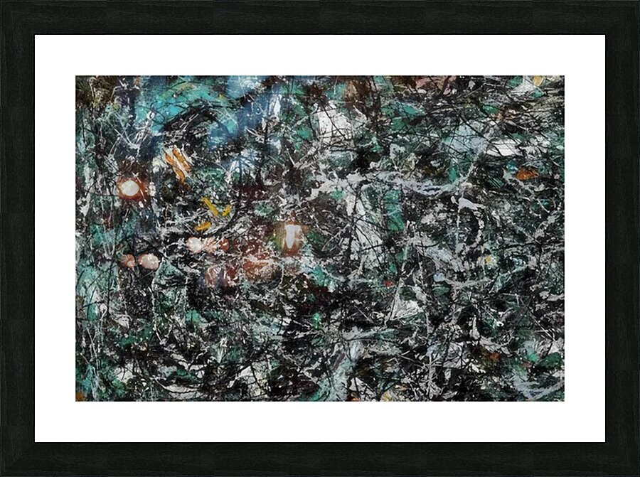 Jackson Pollock 34 Picture Frame print