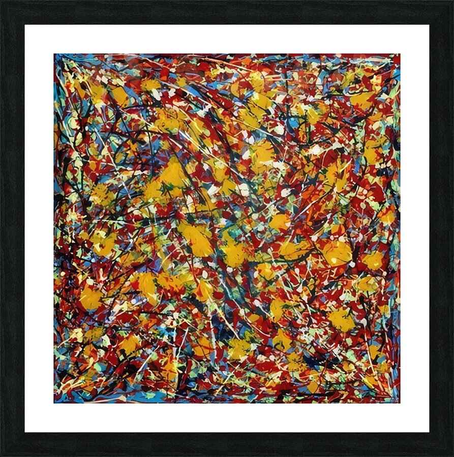 Jackson Pollock 39 Picture Frame print
