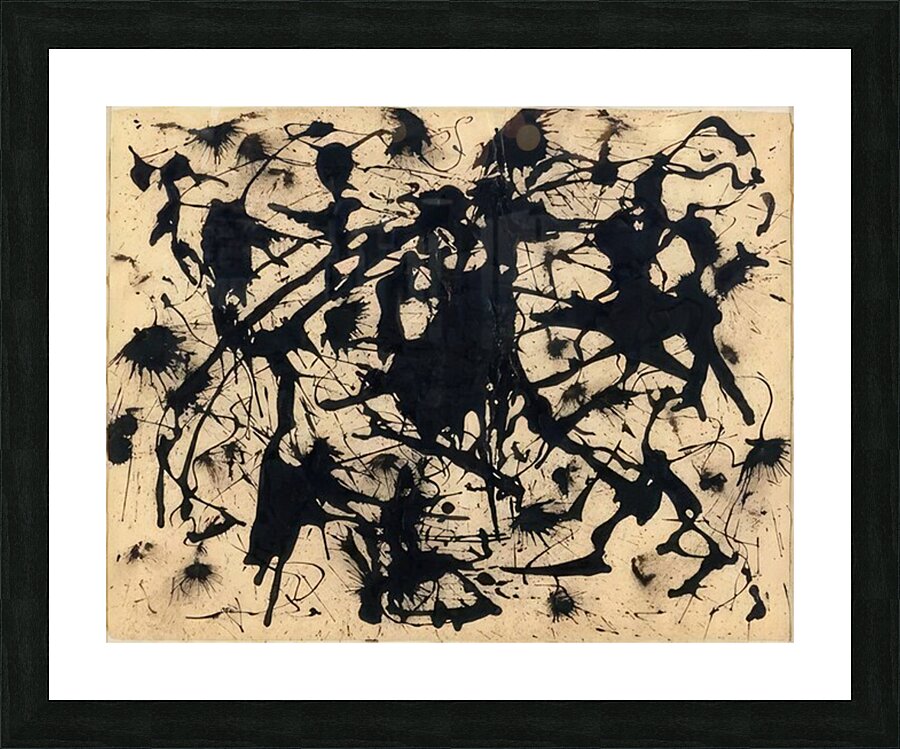 Jackson Pollock 42 Picture Frame print