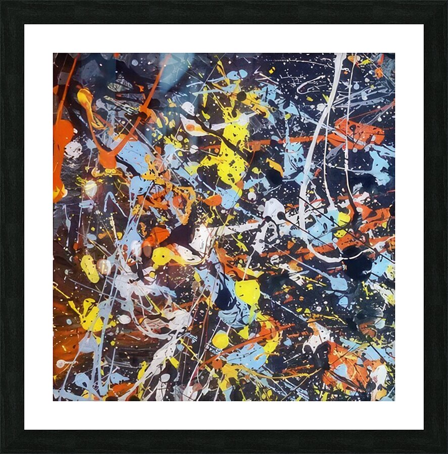 Jackson Pollock 44 Picture Frame print