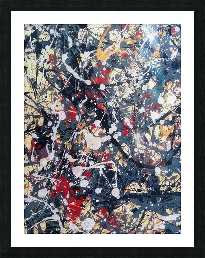 Jackson Pollock 47 Picture Frame print