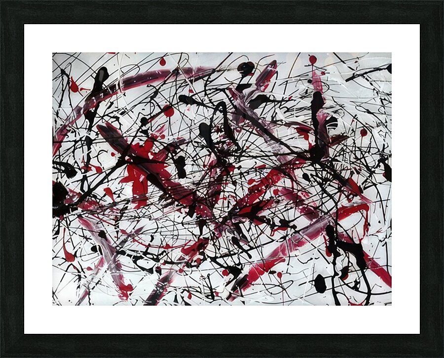 Jackson Pollock 48 Picture Frame print