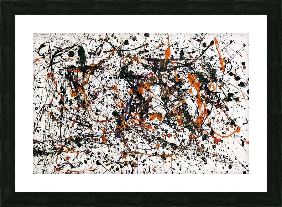 Jackson Pollock 53 Picture Frame print