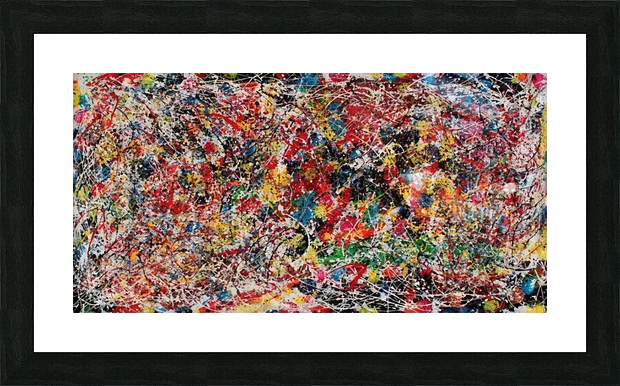 Jackson Pollock 54 Picture Frame print