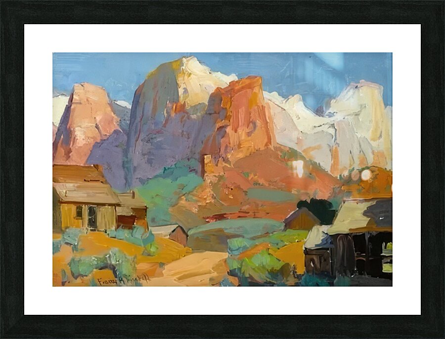 Franz Bischoff 10 Picture Frame print