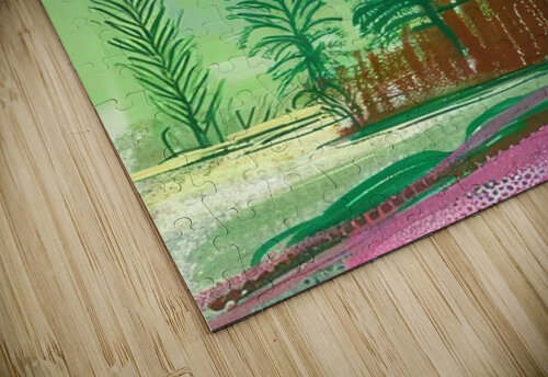 David Hockney 49 AmericanPainters puzzle