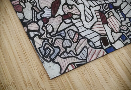 JEAN DUBUFFET 2 AmericanPainters puzzle