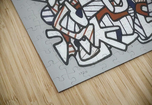JEAN DUBUFFET 12 AmericanPainters puzzle