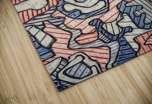 JEAN DUBUFFET 22 AmericanPainters puzzle